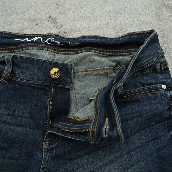 INC International Concepts Jeans Women's Size 12S Mid-Rise Skinny Leg 28" Inseam - Picture 2 of 16